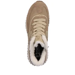Rieker Sneakers-Women'S Sneaker High Champagne Beige
