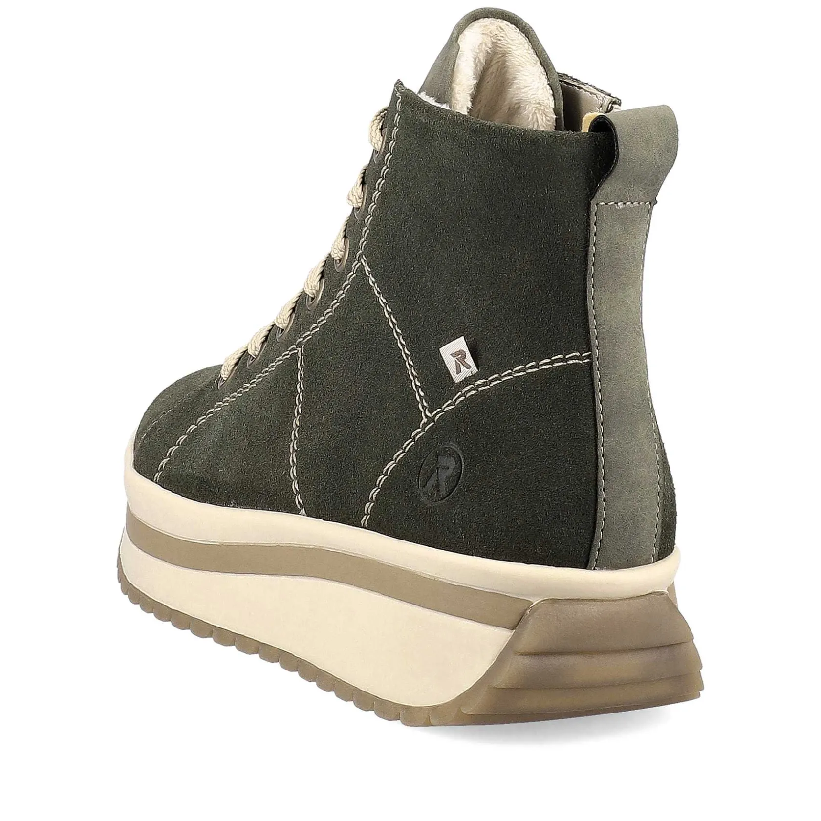 Rieker Sneakers-Women'S Sneaker High Khaki