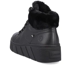 Rieker Sneakers-Women'S Sneaker High Deep Black