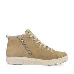 Rieker Sneakers-Women'S Sneaker High Cream Beige