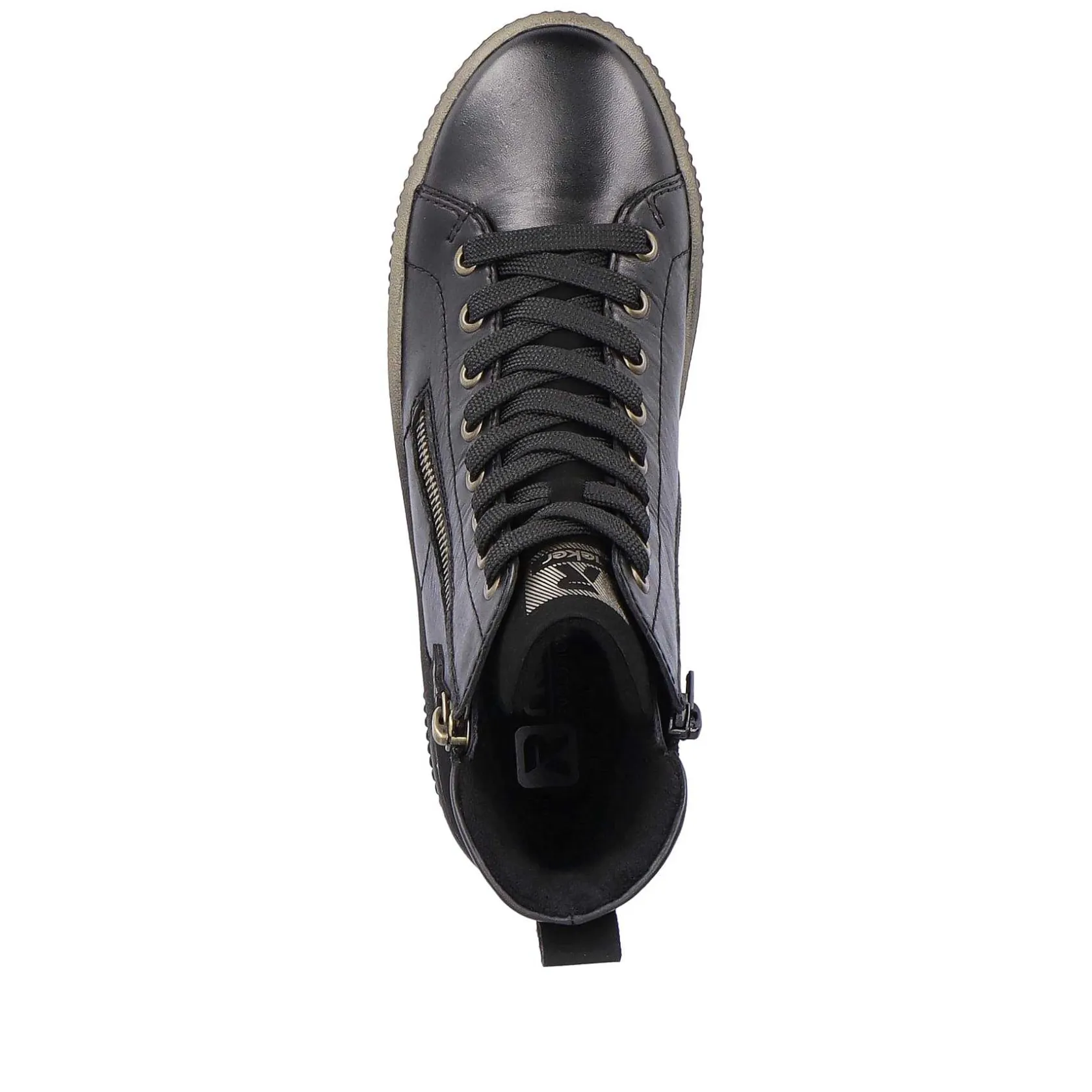 Rieker Sneakers-Women'S Sneaker High Urban Black