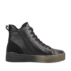 Rieker Sneakers-Women'S Sneaker High Urban Black