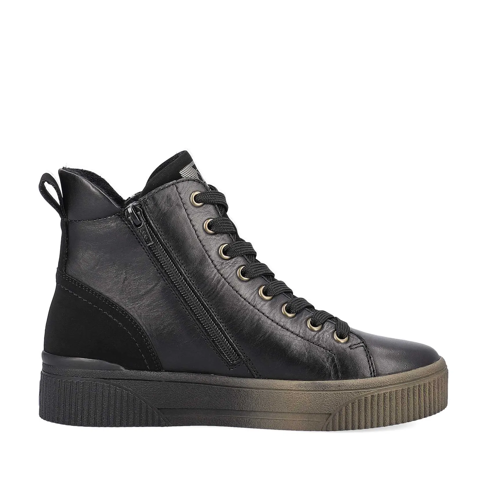 Rieker Sneakers-Women'S Sneaker High Urban Black