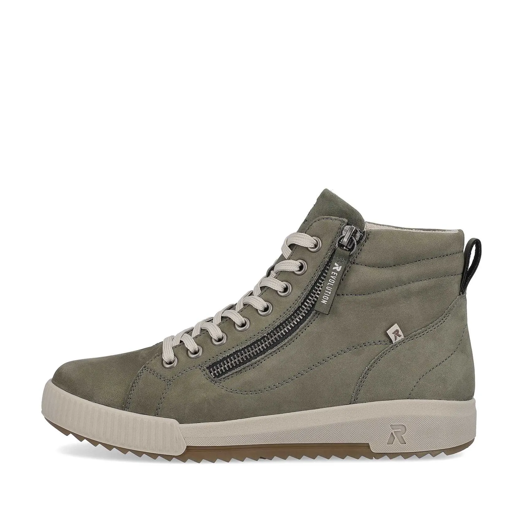 Rieker Sneakers-Women'S Sneaker High Khaki Green