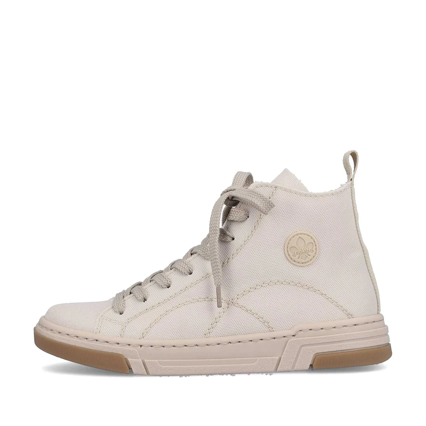 Rieker Sneakers-Women'S Sneaker High White Beige