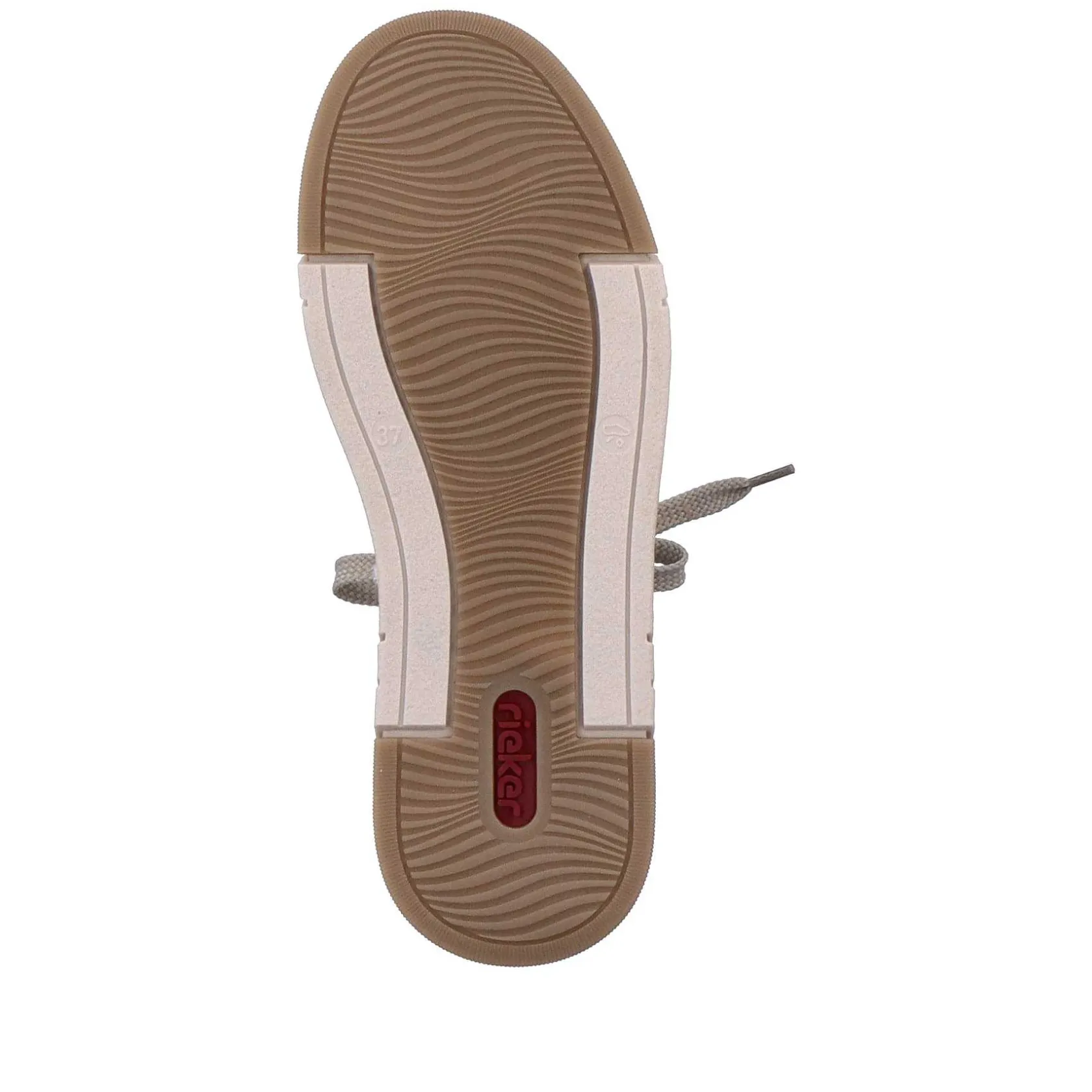 Rieker Sneakers-Women'S Sneaker High White Beige