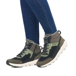 Rieker Sneakers-Women'S Sneaker High Leaf Green
