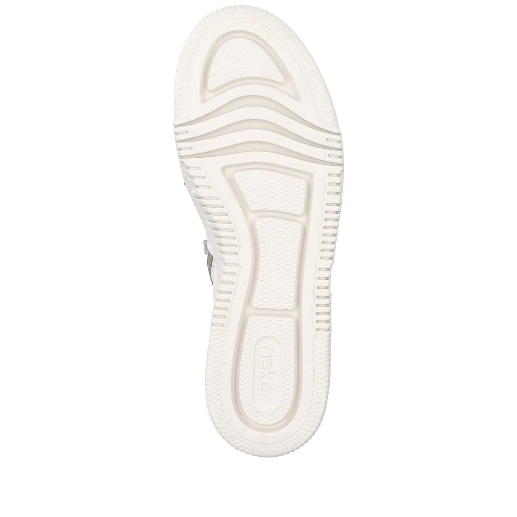 Rieker Sneakers-Women'S Sneaker High Swan White Beige