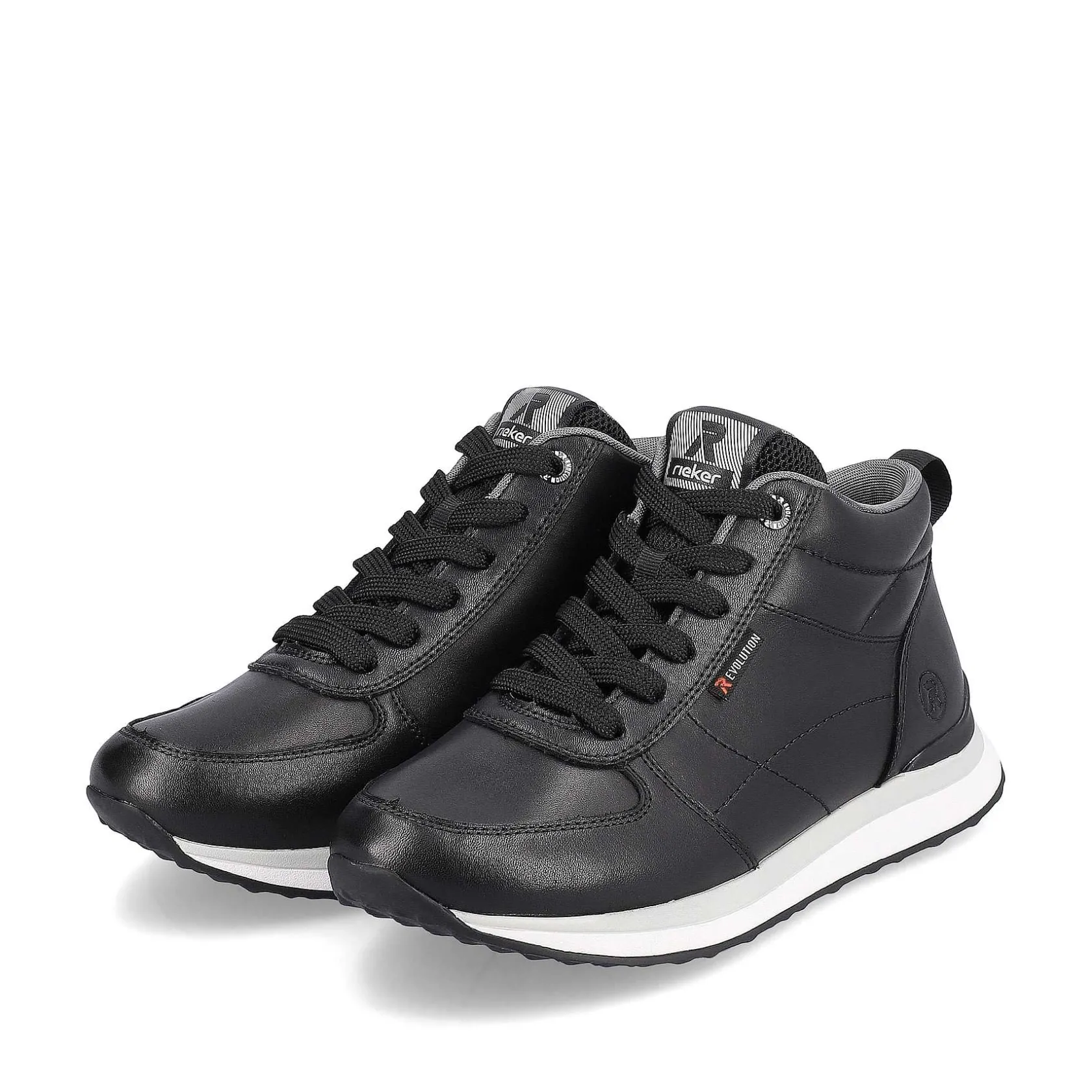 Rieker Sneakers-Women'S Sneaker High Deep Black