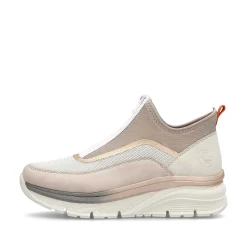 Rieker Colorful Styles-Women'S Sneaker High Soft Pink