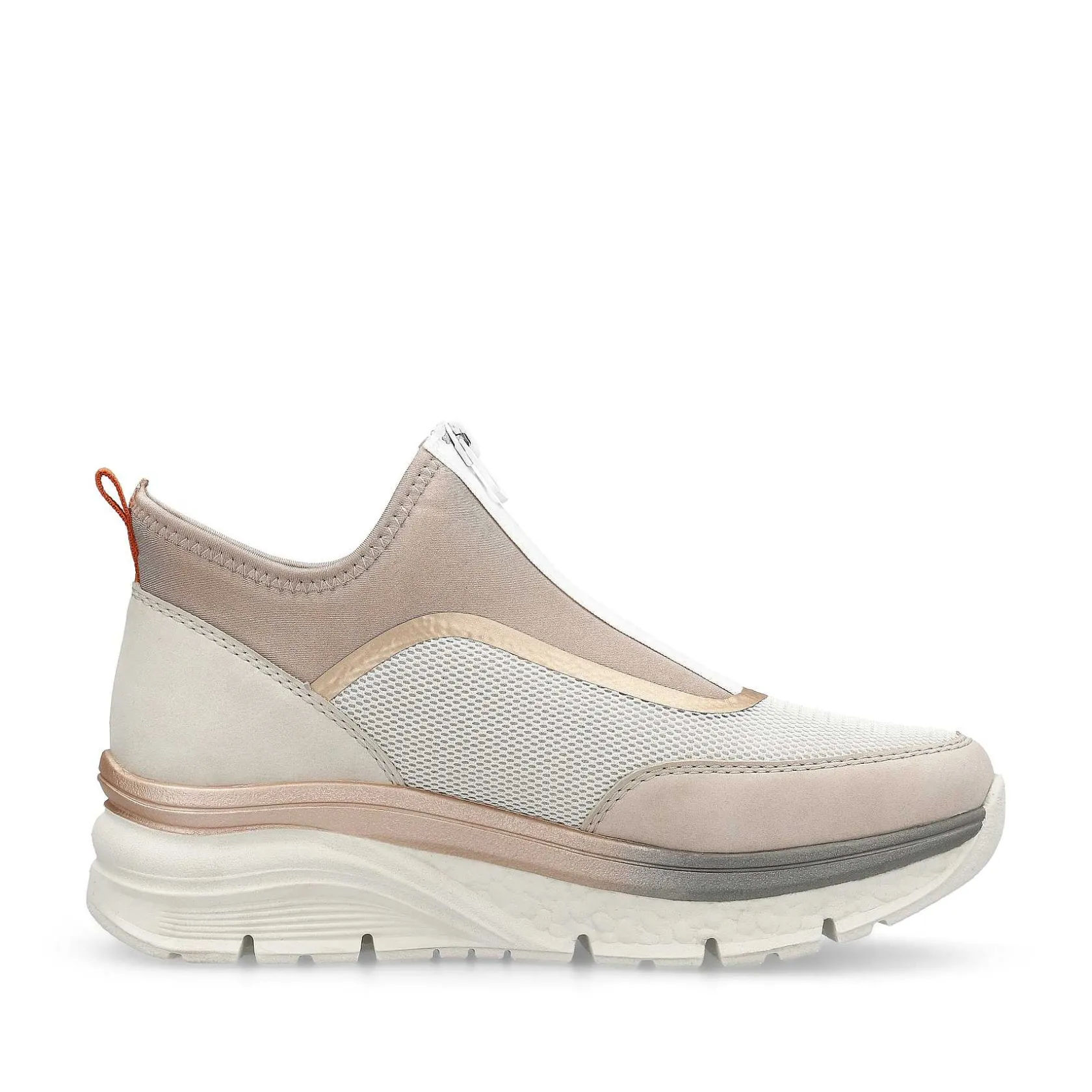 Rieker Colorful Styles-Women'S Sneaker High Soft Pink