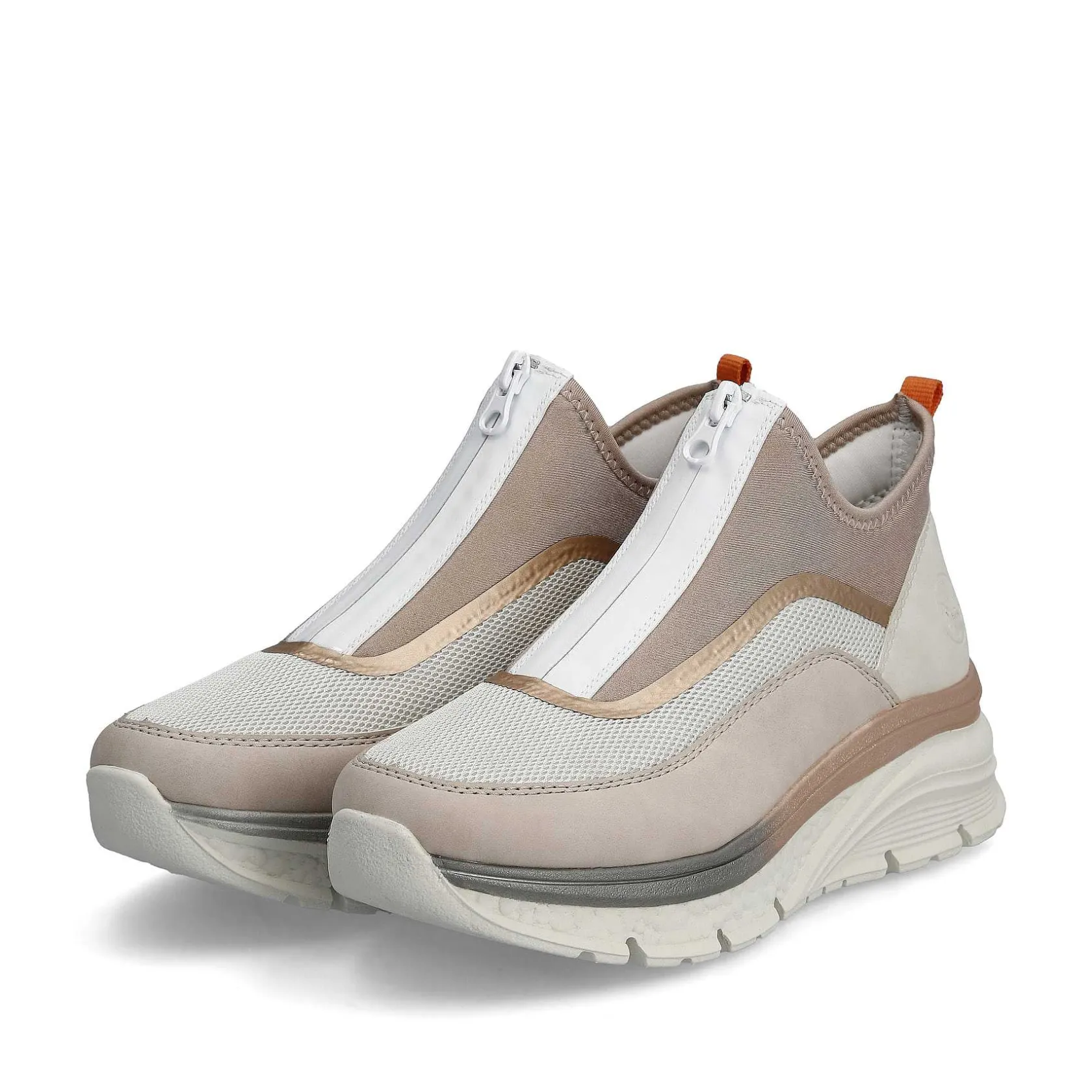 Rieker Colorful Styles-Women'S Sneaker High Soft Pink