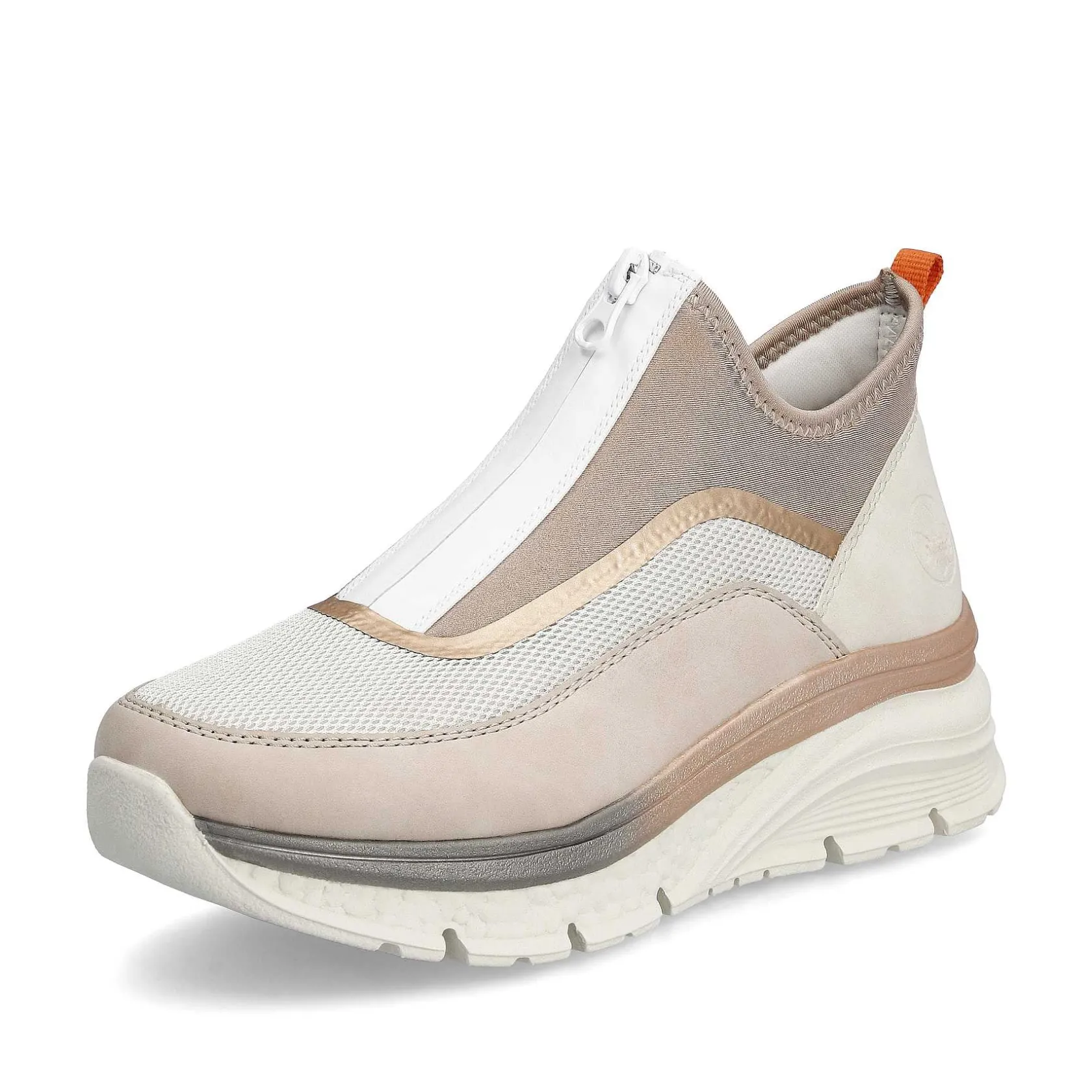 Rieker Colorful Styles-Women'S Sneaker High Soft Pink
