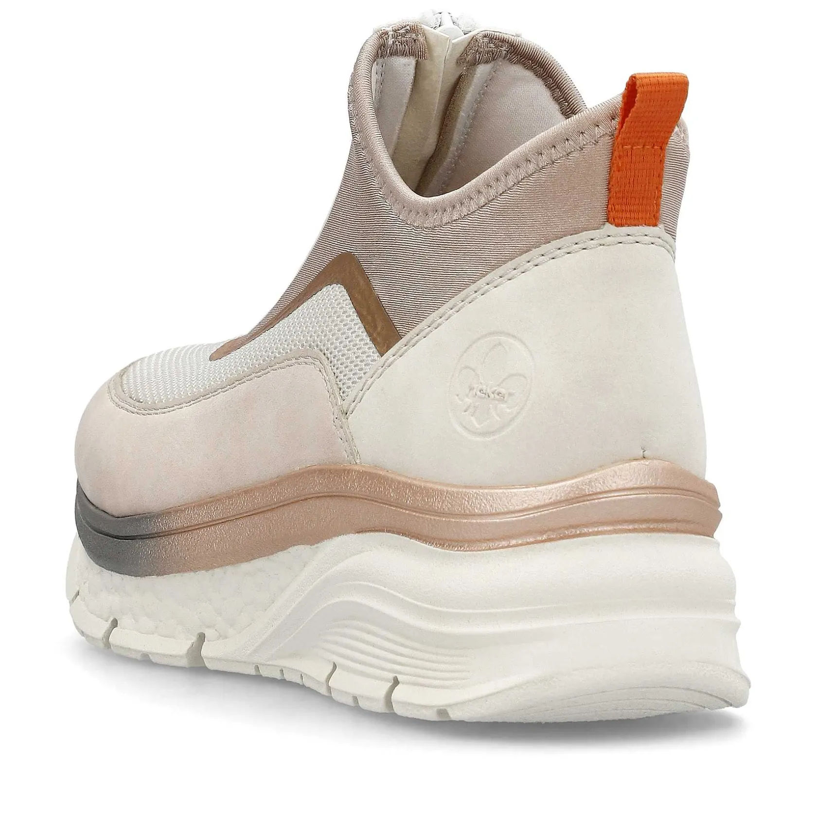 Rieker Colorful Styles-Women'S Sneaker High Soft Pink