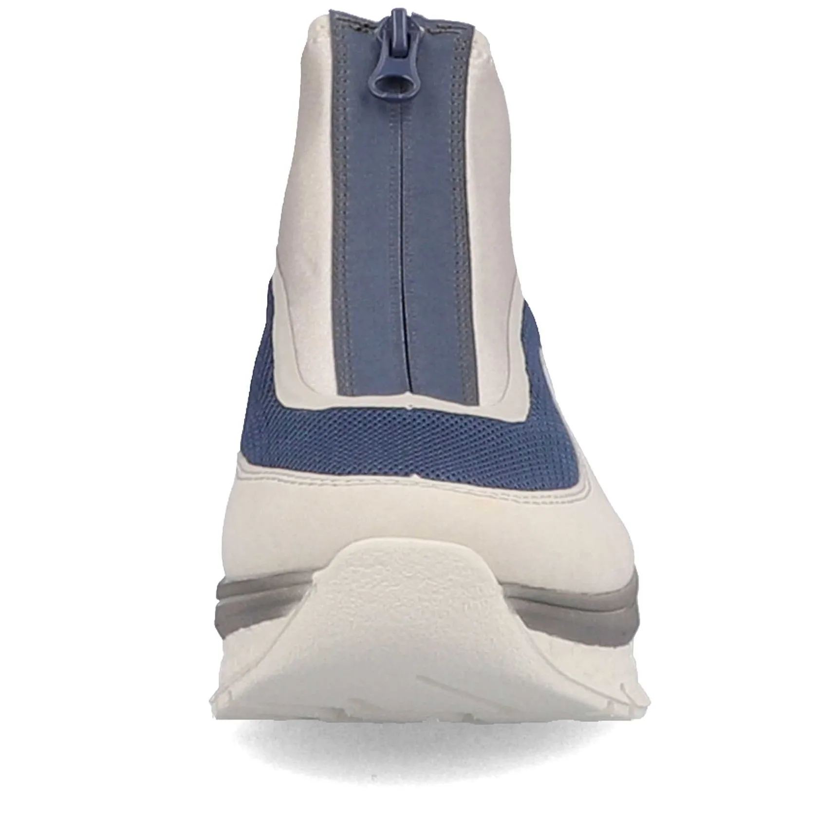 Rieker Sneakers-Women'S Sneaker High Light Beige-Denim Blue