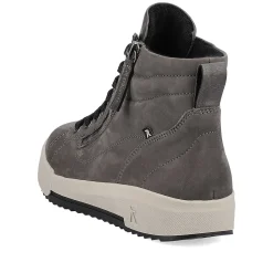 Rieker Sneakers-Women'S Sneaker High Stone Grey