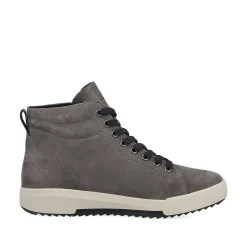 Rieker Sneakers-Women'S Sneaker High Stone Grey