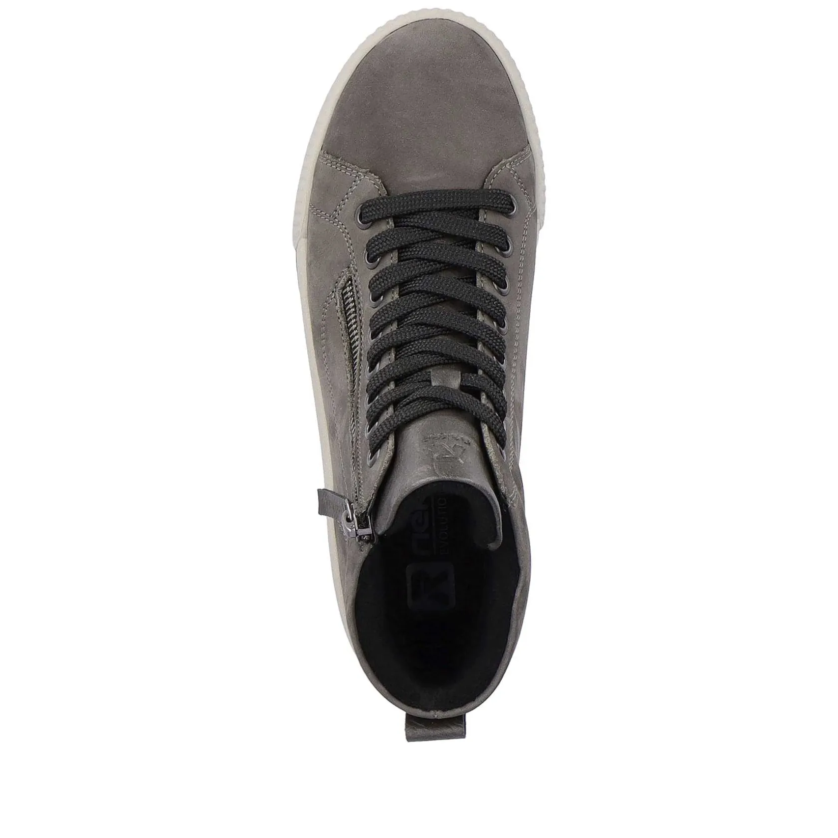 Rieker Sneakers-Women'S Sneaker High Stone Grey