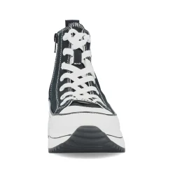 Rieker Vegan-Women'S Sneaker High Deep Black