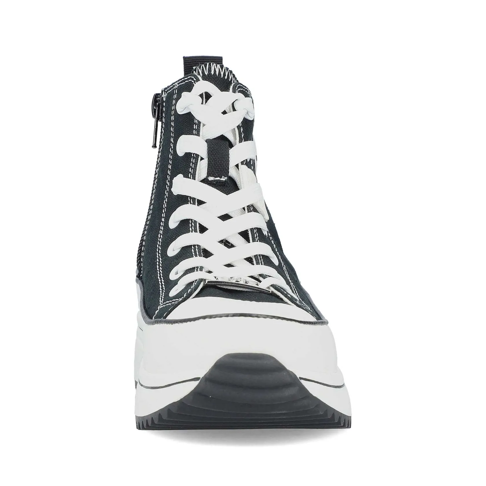 Rieker Vegan-Women'S Sneaker High Deep Black