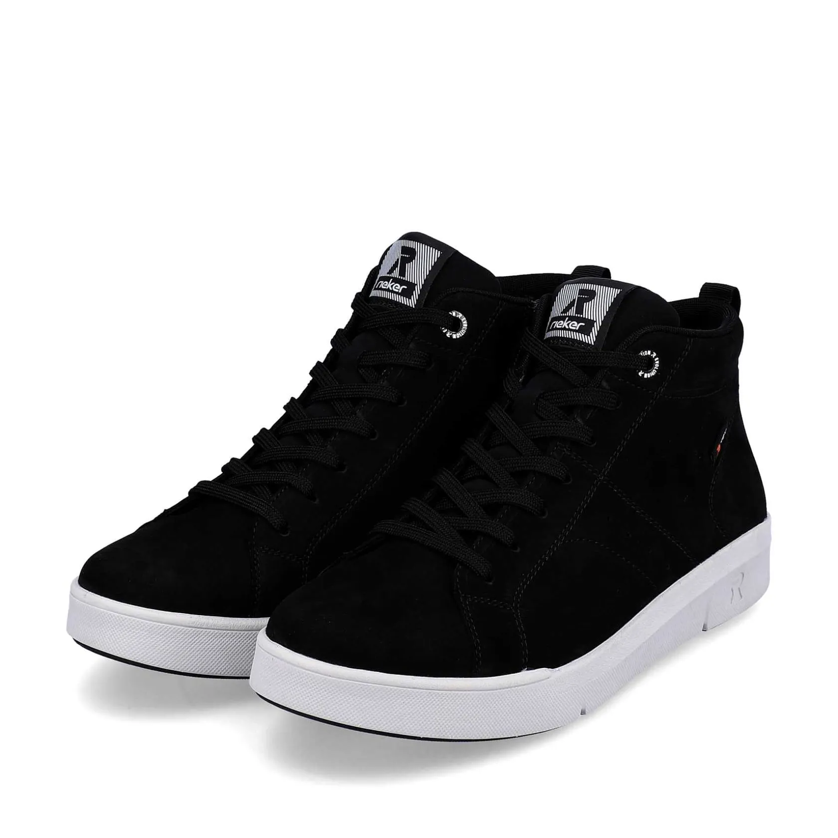 Rieker Sneakers-Women'S Sneaker High Deep Black
