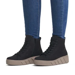Rieker Sneakers-Women'S Sneaker High Urban Black