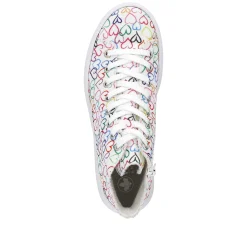 Rieker Colorful Styles-Women'S Sneaker High Multicolored