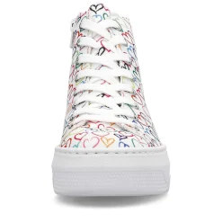 Rieker Colorful Styles-Women'S Sneaker High Multicolored