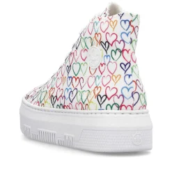 Rieker Colorful Styles-Women'S Sneaker High Multicolored