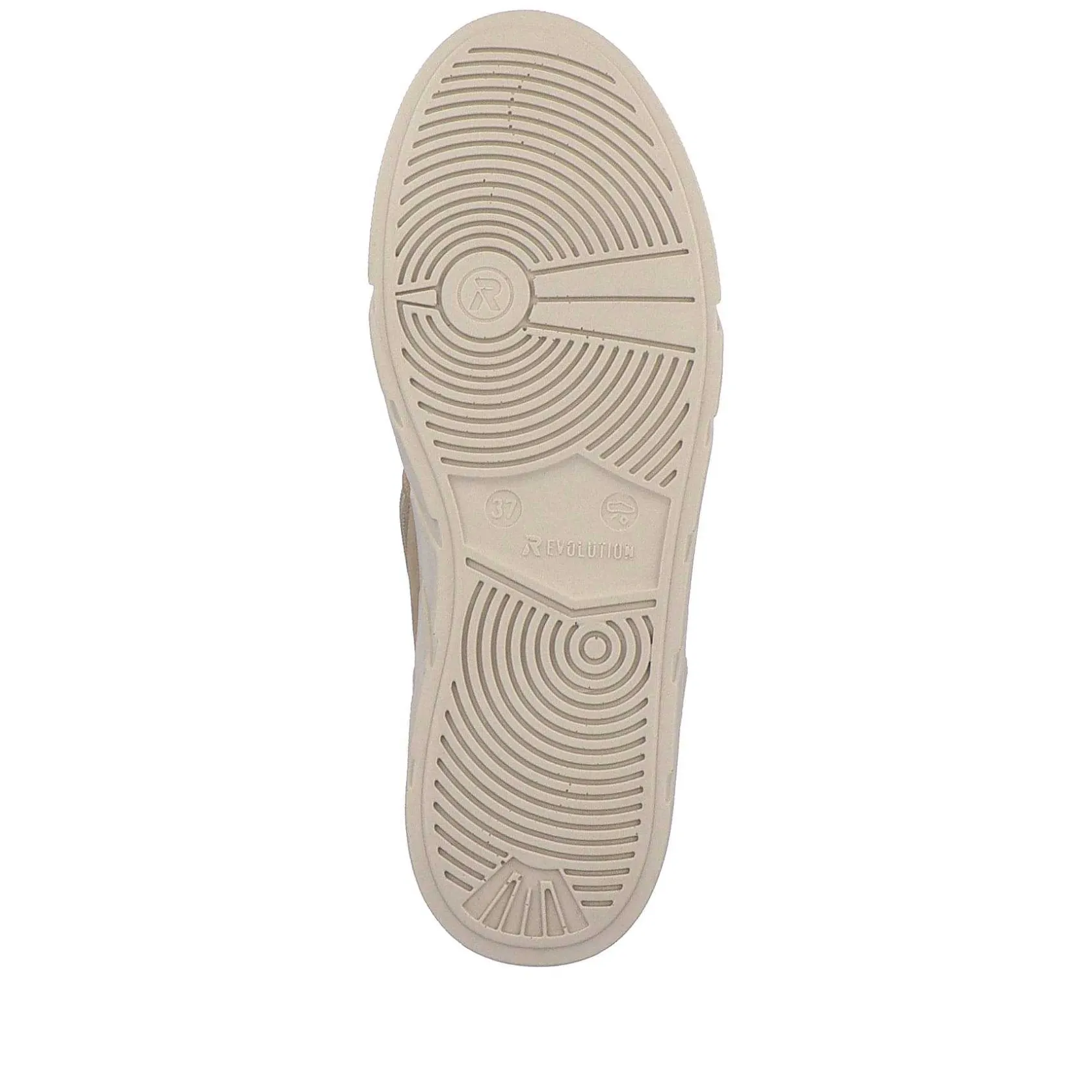 Rieker Sneakers-Women'S Sneaker High Clay Beige