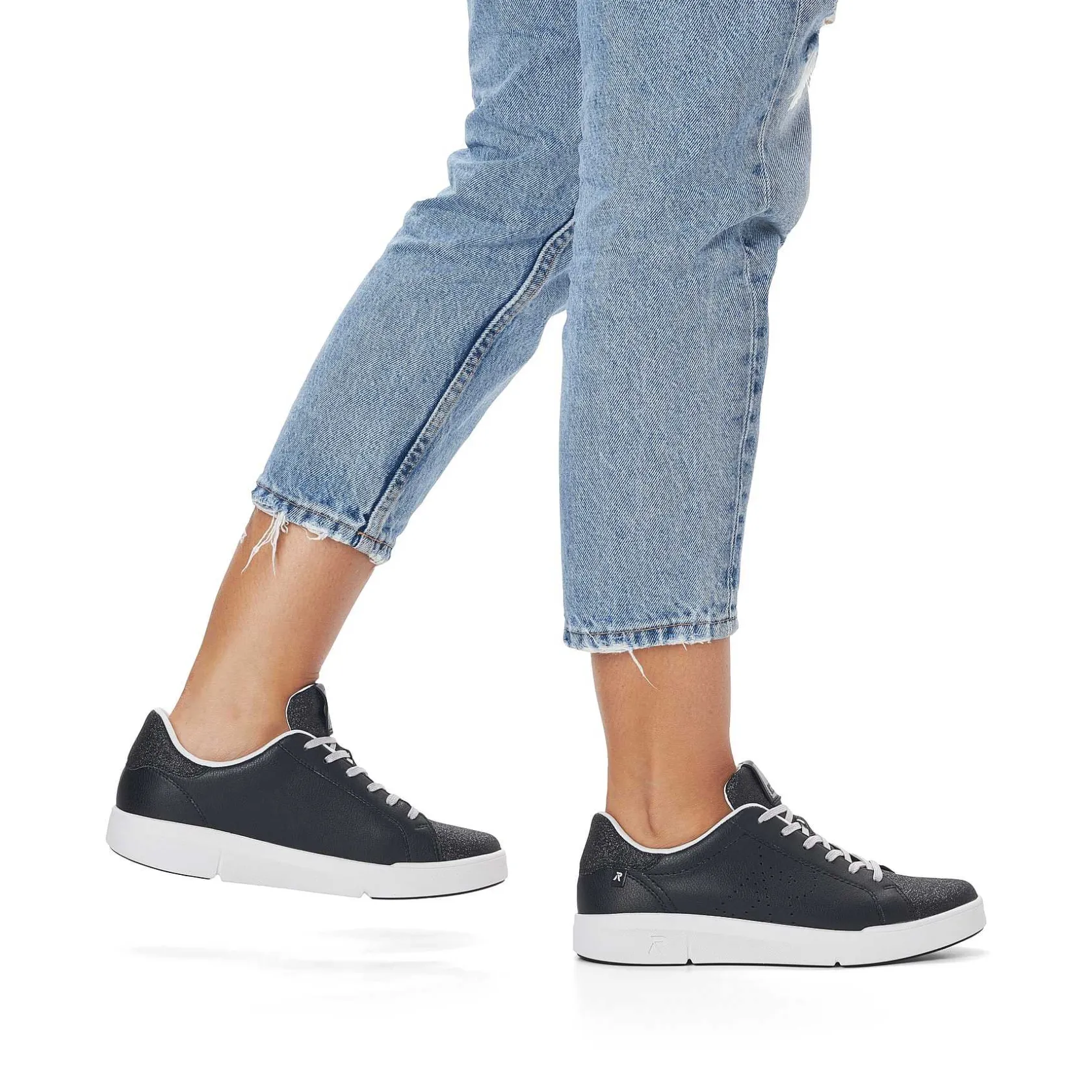 Rieker Sneakers-Women'S Sneaker Low Noir