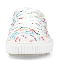 Rieker Vegan-Women'S Sneaker Low Multi-Snow White