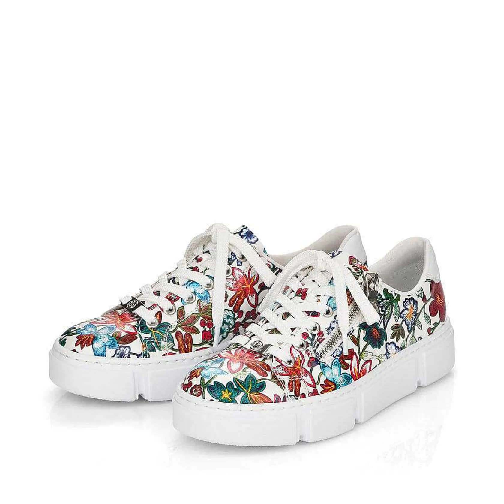 Rieker Colorful Styles-Women'S Sneaker Low Floral