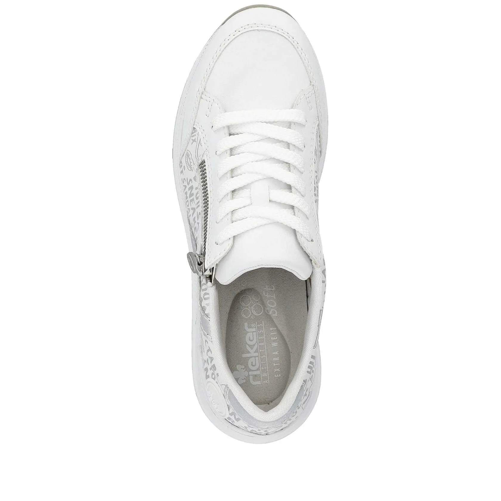 Rieker Sneakers-Women'S Sneaker Low Pure White