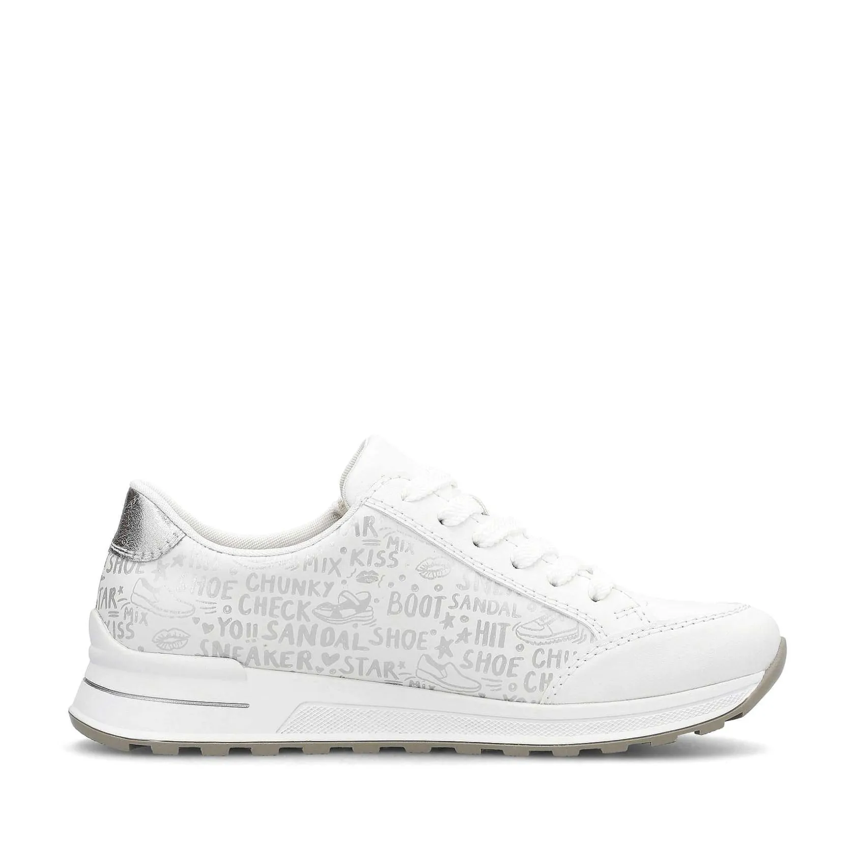 Rieker Sneakers-Women'S Sneaker Low Pure White