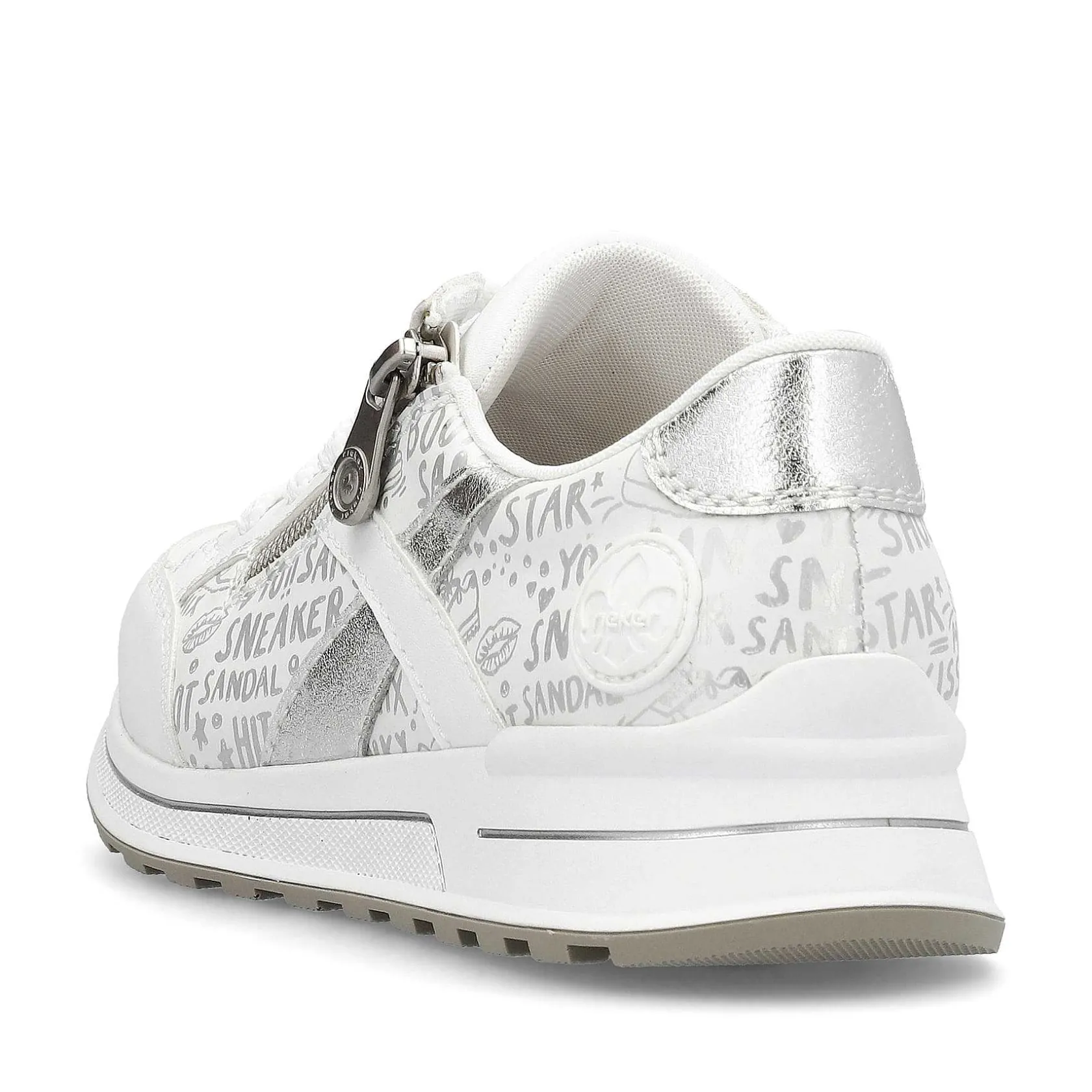 Rieker Sneakers-Women'S Sneaker Low Pure White