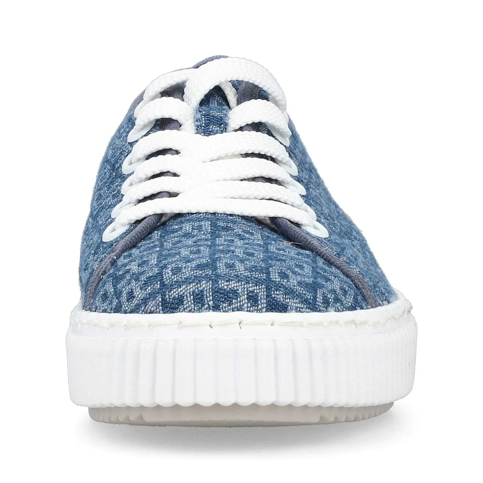 Rieker Vegan-Women'S Sneaker Low Slate Blue