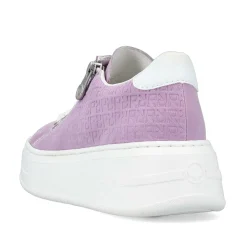 Rieker Colorful Styles-Women'S Sneaker Low Lilac Colors