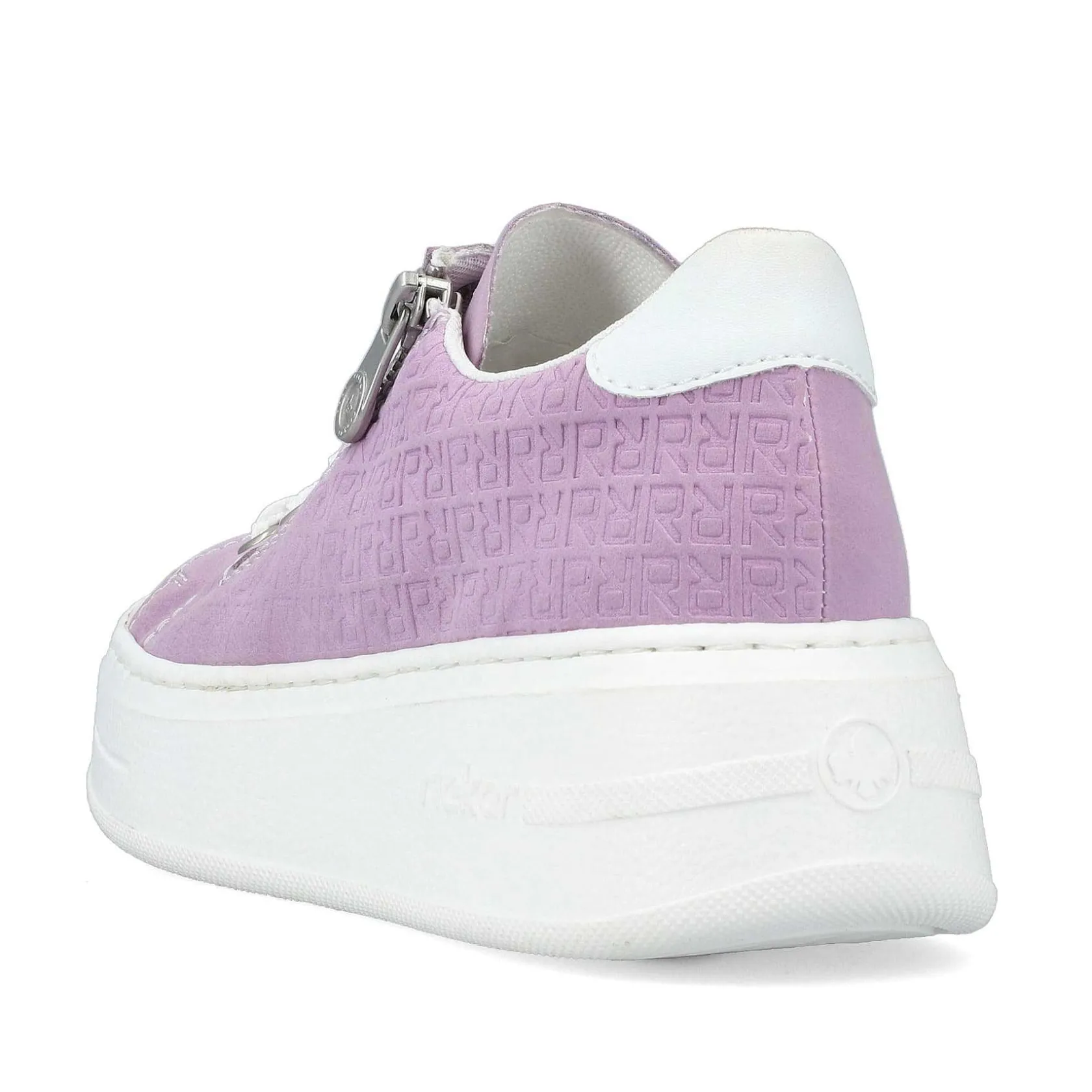 Rieker Colorful Styles-Women'S Sneaker Low Lilac Colors