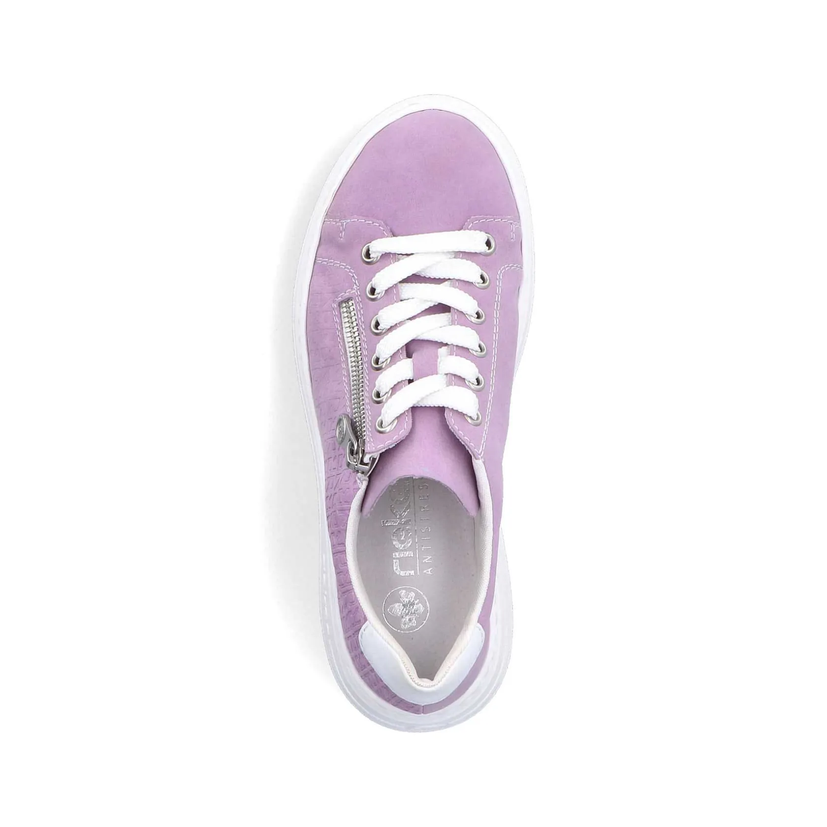 Rieker Colorful Styles-Women'S Sneaker Low Lilac Colors