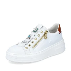 Rieker Sneakers-Women'S Sneaker Low Snow White
