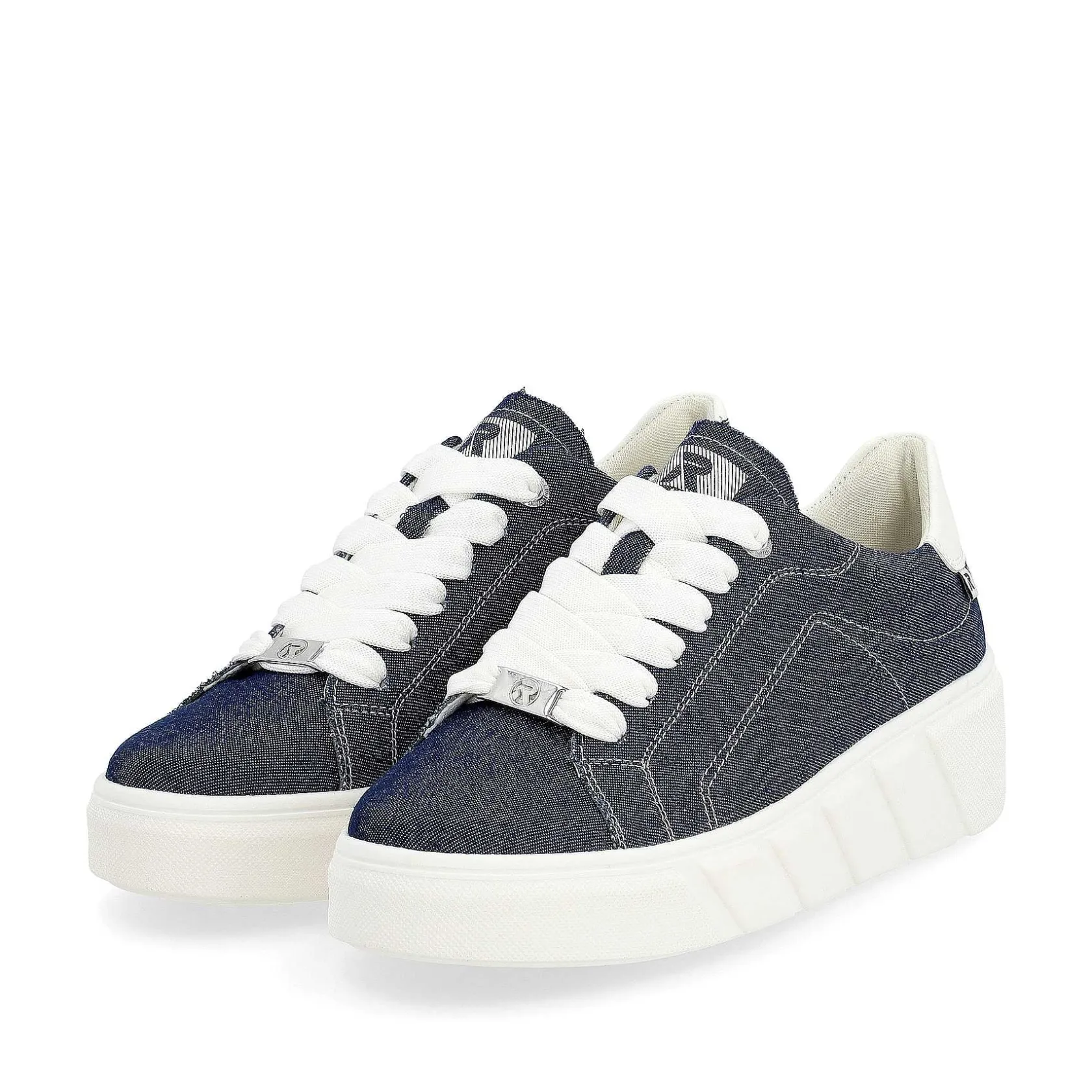 Rieker Sneakers-Women'S Sneaker Low Denim
