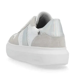 Rieker Sneakers-Women'S Sneaker Low Clear-White Dust-Grey