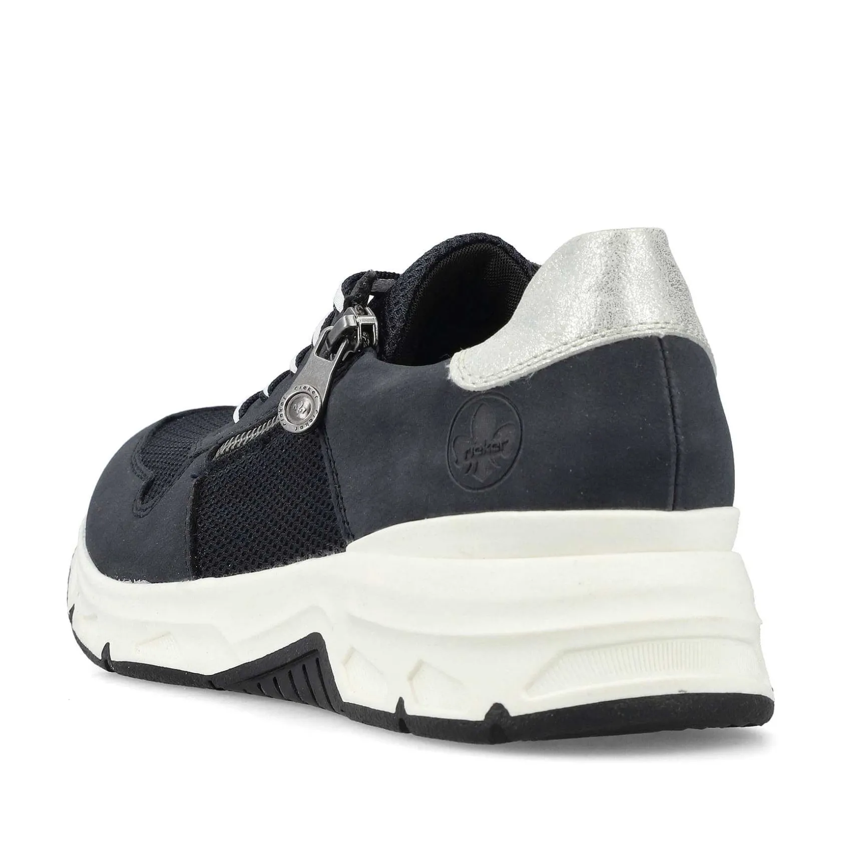 Rieker Sneakers-Women'S Sneaker Low Steel Blue