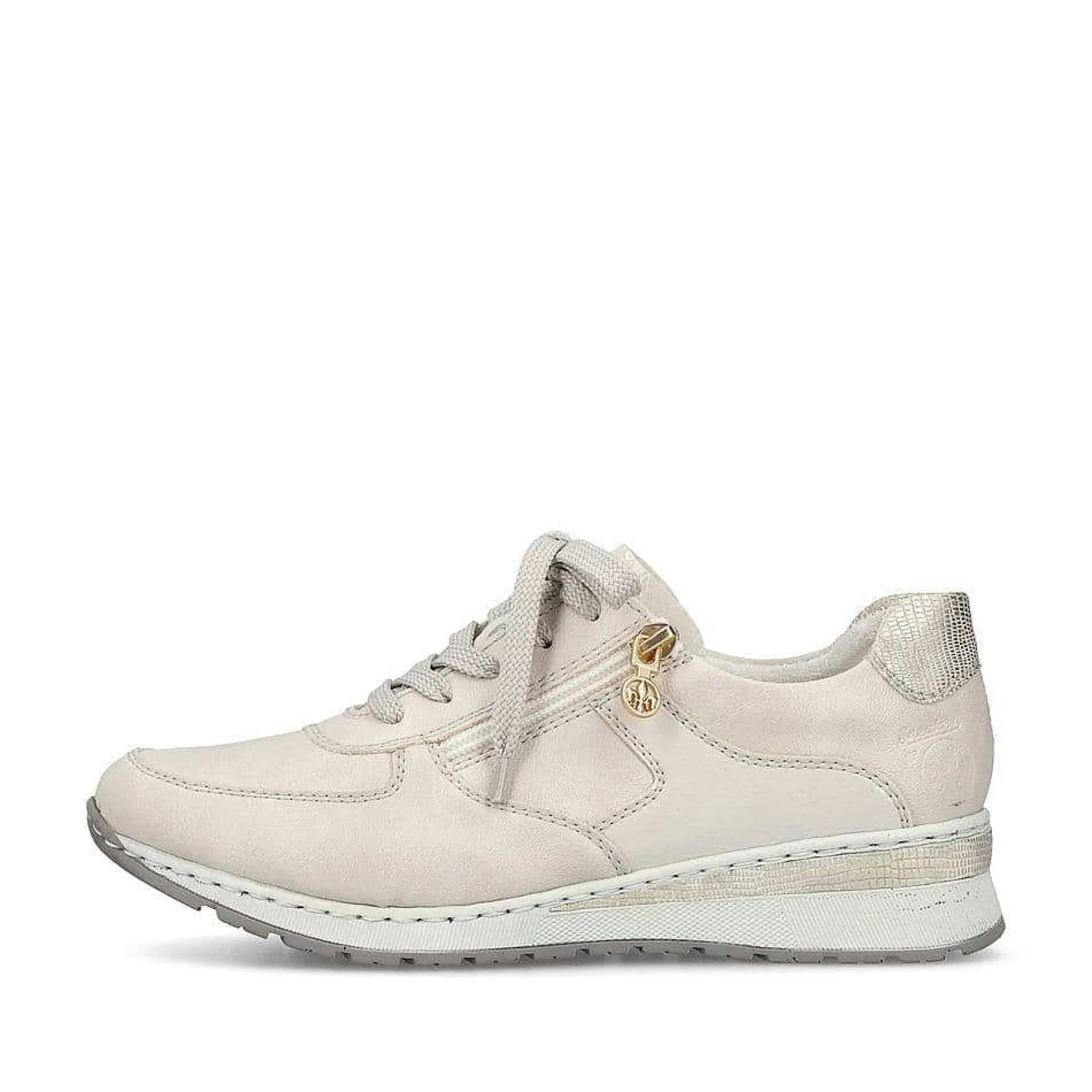 Rieker Sneakers-Women'S Sneaker Low Cream White