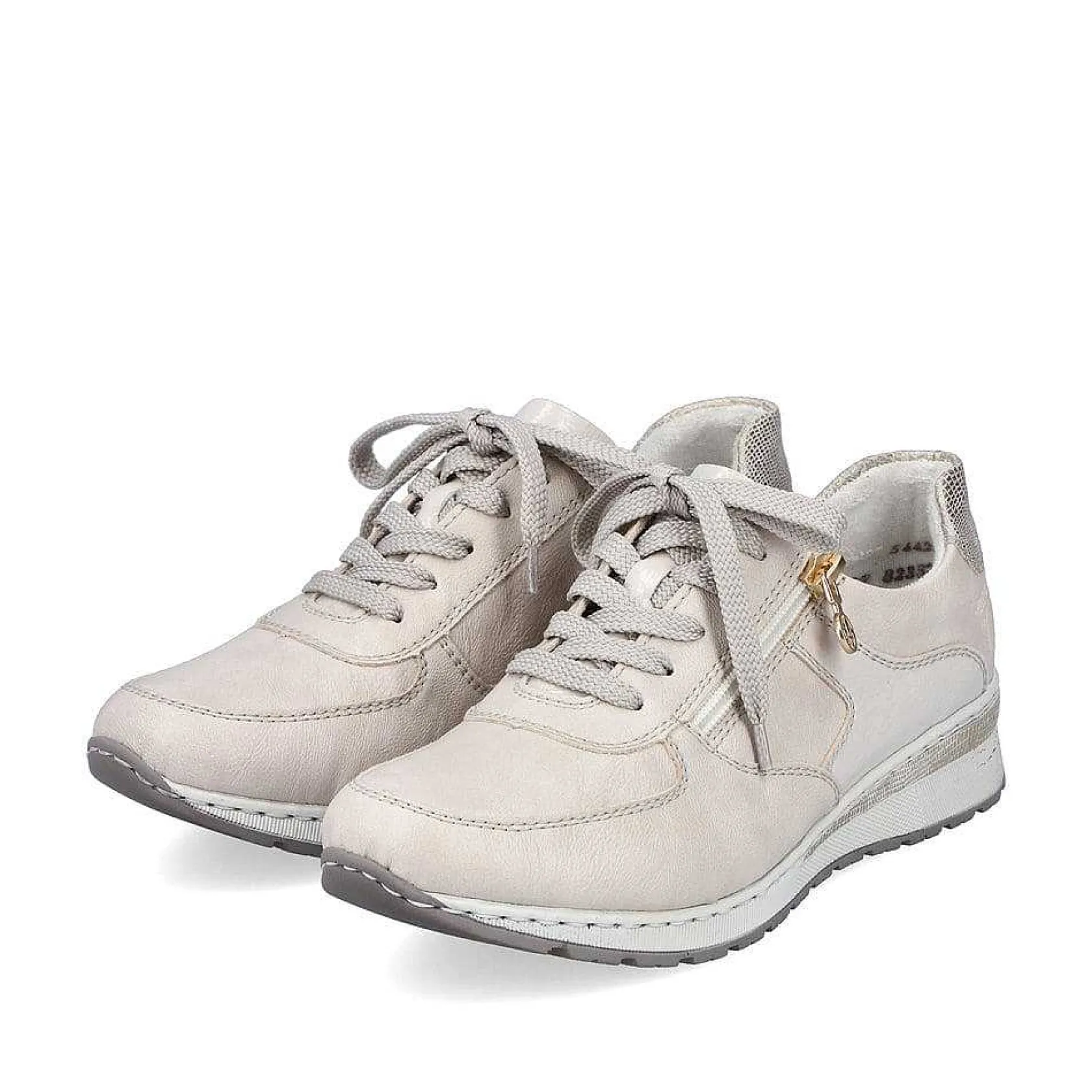 Rieker Sneakers-Women'S Sneaker Low Cream White