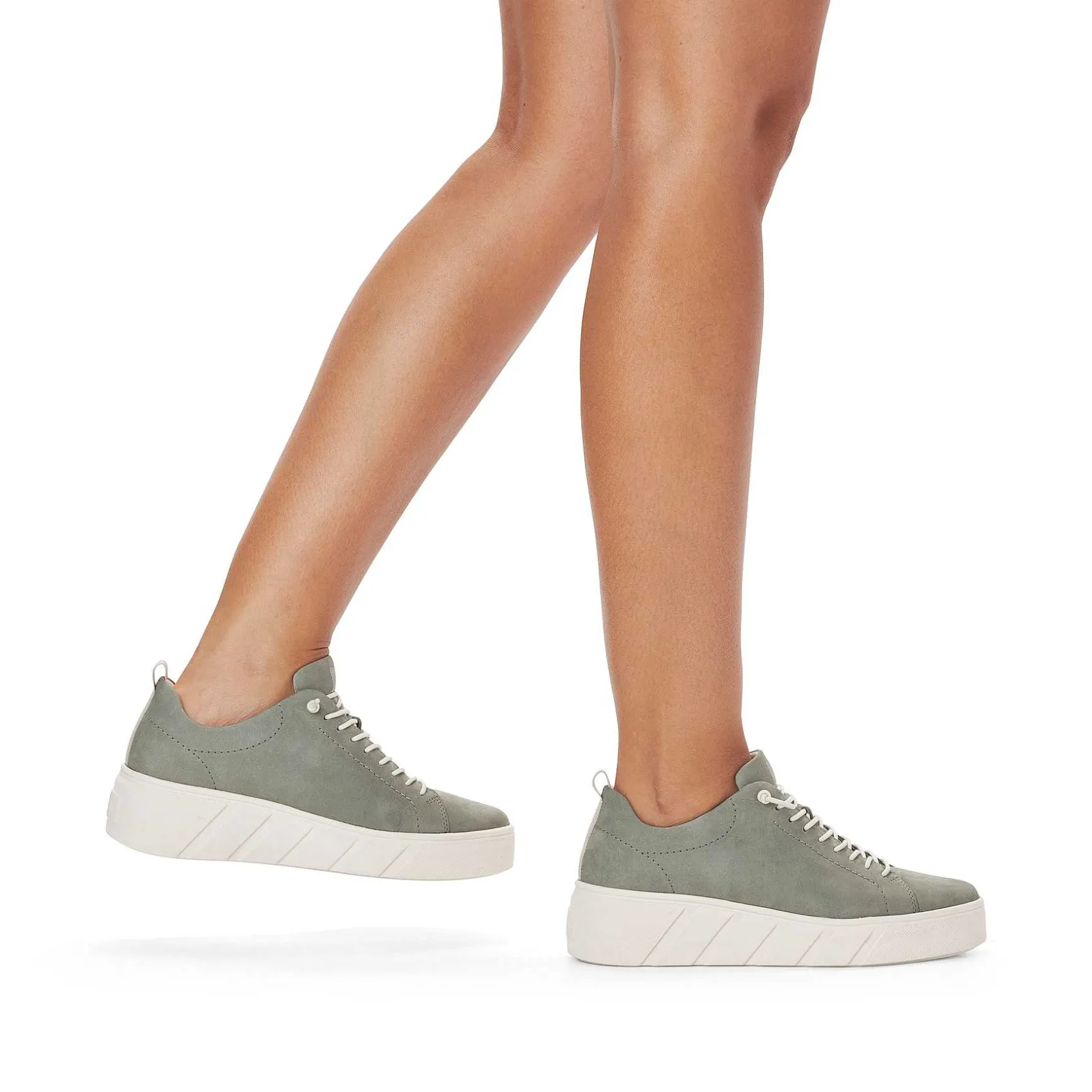 Rieker Sneakers-Women'S Sneaker Low Khaki Green