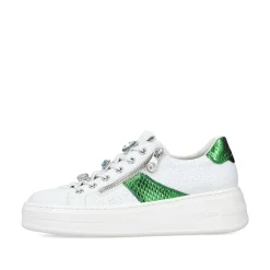 Rieker Sneakers-Women'S Sneaker Low Ice White