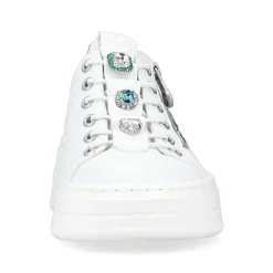 Rieker Sneakers-Women'S Sneaker Low Ice White