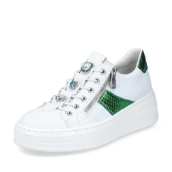 Rieker Sneakers-Women'S Sneaker Low Ice White